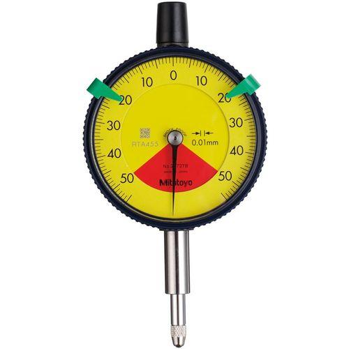 Dial Indicator Series 2 - Standard One Revolution Type for Error-free Reading, Lightweight Type
